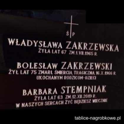 tablica Zakrzewska