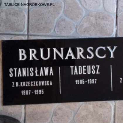 tablica Brunarscy