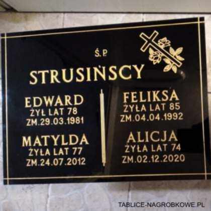tablica Strusińscy