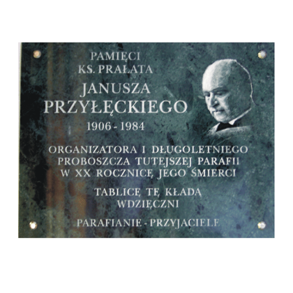 tablica pamiątkowa Przyłęcki