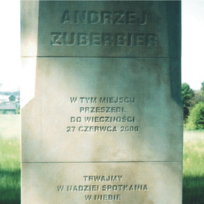 tablica pamiątkowa Zuberbier